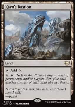 Karn's Bastion - Commander: Edge of Eternities (Rare) [EOC-163]