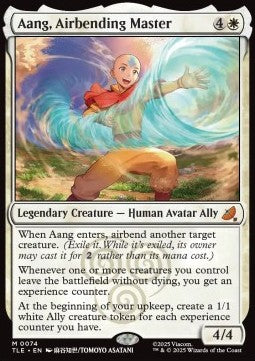 Aang, Airbending Master (V.1) - Avatar: The Last Airbender: Eternal (Mythic) [TLE-74]
