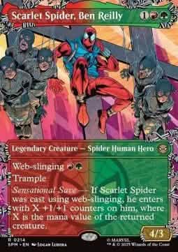 Scarlet Spider, Ben Reilly - Marvel's Spider-Man: Extras (Rare) [XSPM-214]