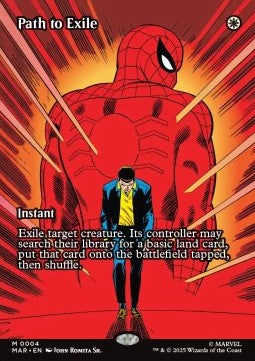 Path to Exile - Marvel's Spider-Man: Source Material Cards (Mythic) [MAR-4]