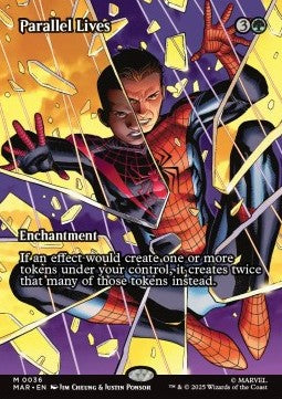 Parallel Lives - Marvel's Spider-Man: Source Material Cards (Mythic) [MAR-36]