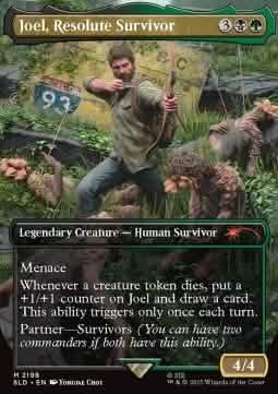 Joel, Resolute Survivor - Secret Lair Drop Series: Secret Lair x PlayStation (Mythic) [SLDPS-2198]