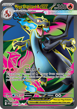 Mega Charizard X ex - Phantasmal Flames (Ultra Rare) [PFL-109]