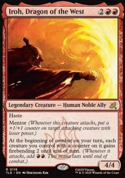Iroh, Dragon of the West (V.1) - Avatar: The Last Airbender: Eternal (Rare) [TLE-119]