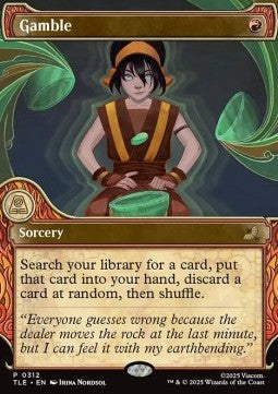 Gamble - Avatar: The Last Airbender: Eternal (Rare) [TLE-312]