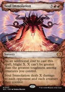 Soul Immolation - Lorwyn Eclipsed: Extras (Mythic) [XECL-321]