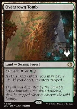 Overgrown Tomb - Lorwyn Eclipsed: Promos (Rare) [PECL-266]