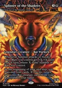 Ashcoat of the Shadow Swarm - Teenage Mutant Ninja Turtles: Source Material Cards (Mythic) [PZA-6]