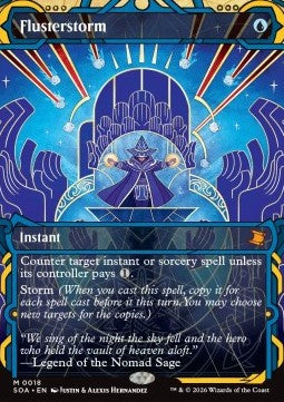 Flusterstorm (V.1) - Secrets of Strixhaven: Mystical Archive (Mythic) [SOA-18]