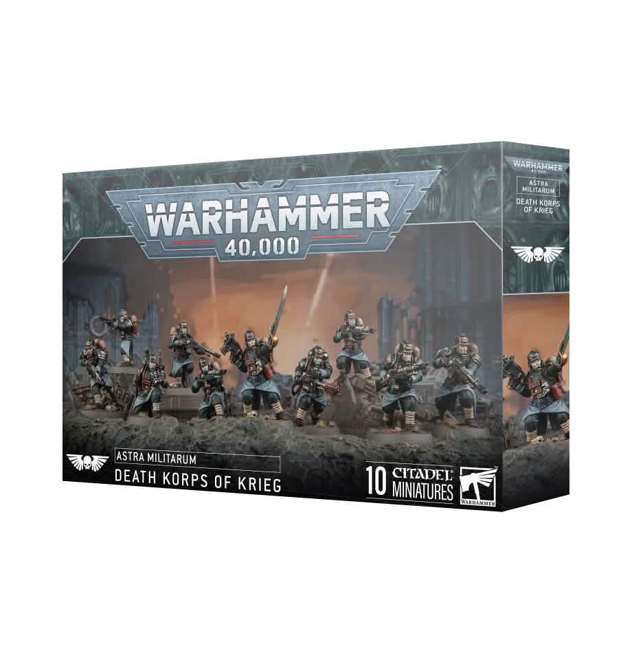 Astra Militarum: Death Korps Of Krieg – Warhammer miniature – Tabletop Dominion