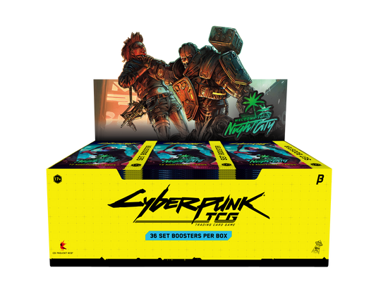 Cyberpunk TCG Welcome to Night City Beta Booster Box - 36 Packs
