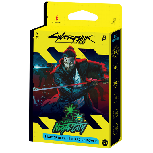 Cyberpunk TCG – Beta Starter Deck – Embracing Power