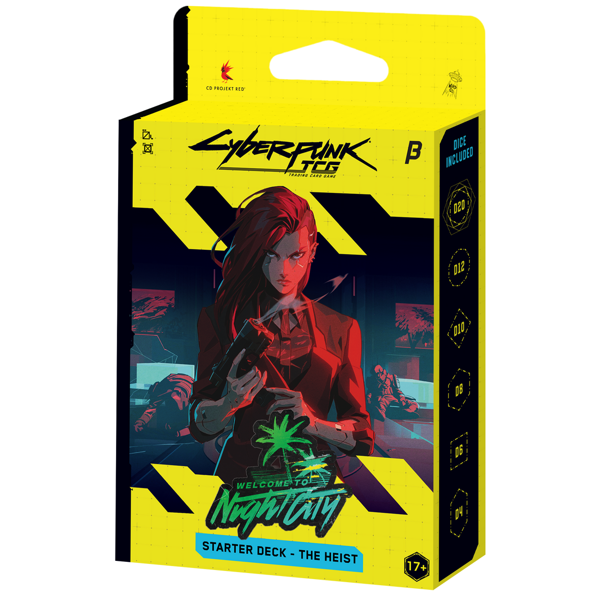 Cyberpunk TCG – Beta Starter Deck Display – The Heist