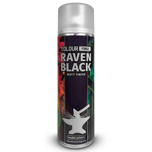 Colour Forge Raven Black Spray (500ml)