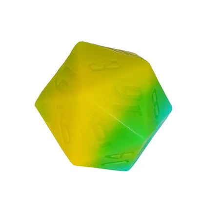 Critical Cleanse | 55mm D20 Soap | Yellow Green & Blue