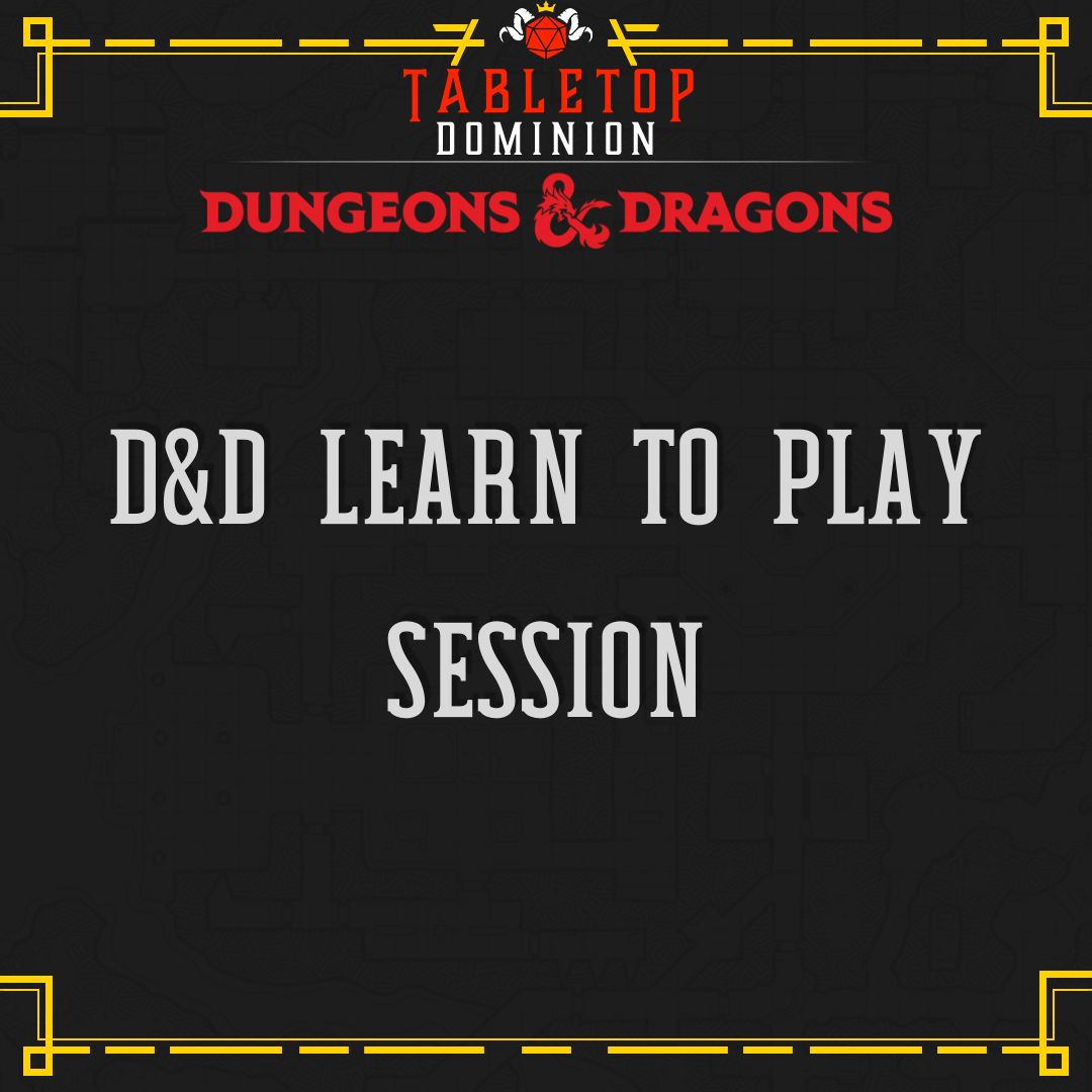 DND Starter Session | Adult | Per Person