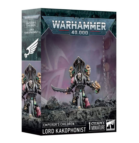 Emperor's Children: Lord Kakophonist – Warhammer miniature – Tabletop Dominion