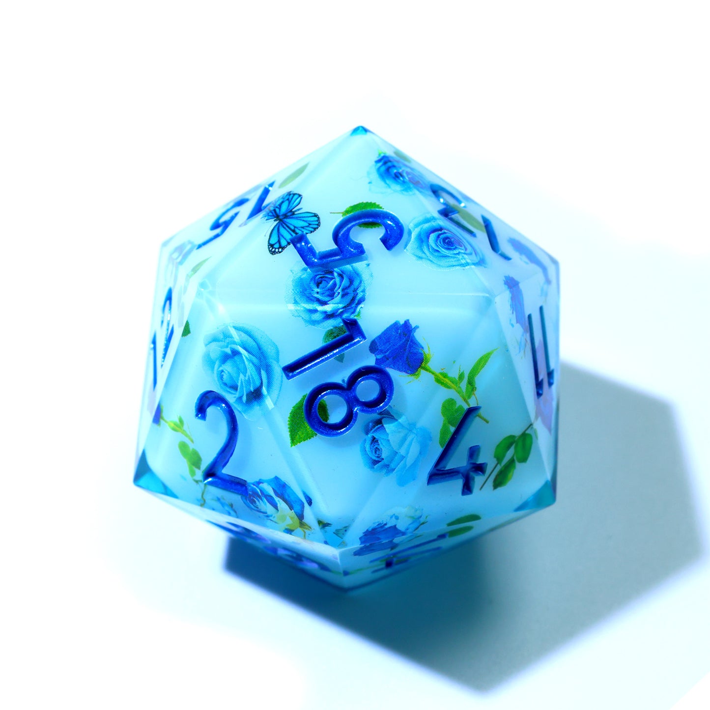 Enchanted China | 33mm D20 | Oversized Art Core Dice