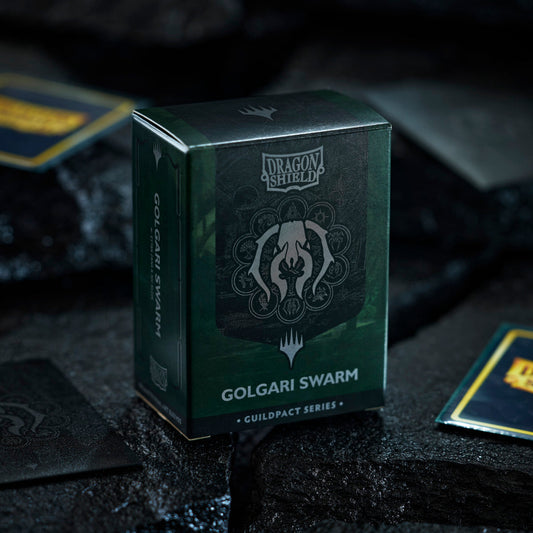Dragon Shield - Dual Matte Art Standard Size Sleeves 100pk - Guildpact Series: Golgari Swarm