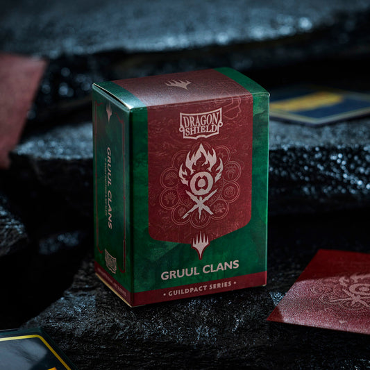 Dragon Shield - Dual Matte Art Standard Size Sleeves 100pk - Guildpact Series: Gruul Clans