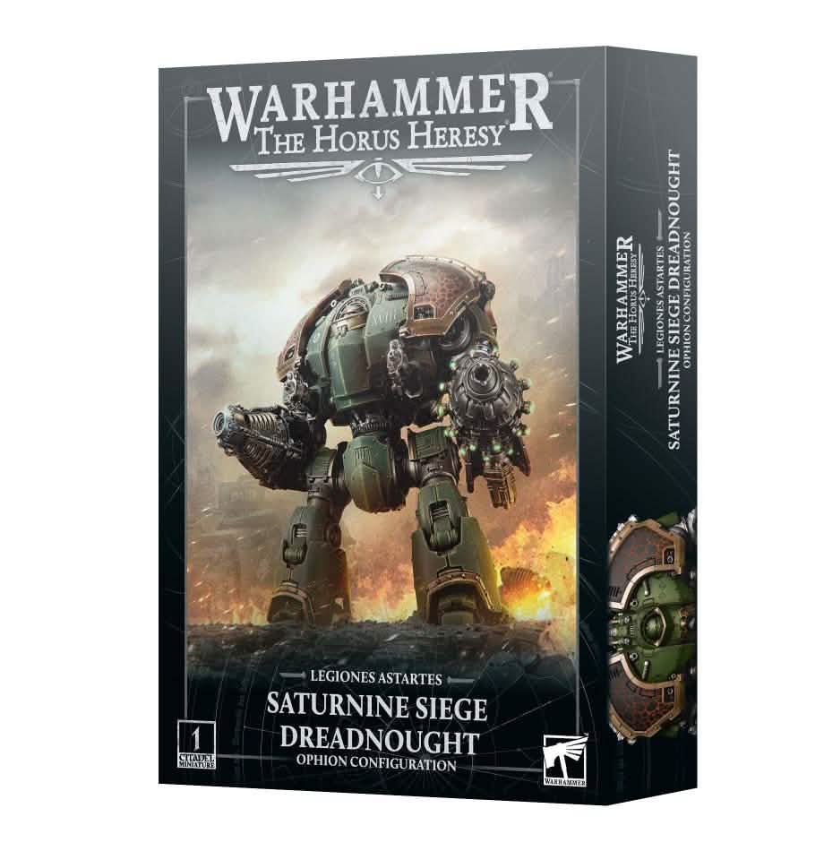 Horus Heresy: Legiones Astartes Saturnine Dreadnought Ophion – Warhammer miniature – Tabletop Dominion