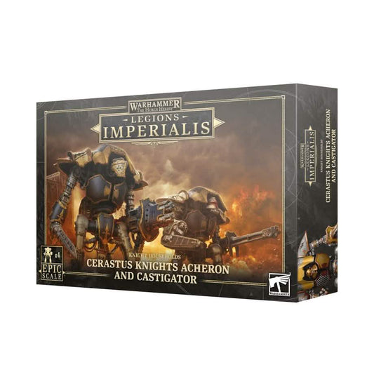 Legions Imperialis: Cerastus Knights Acheron / Castigator – Warhammer miniature – Tabletop Dominion