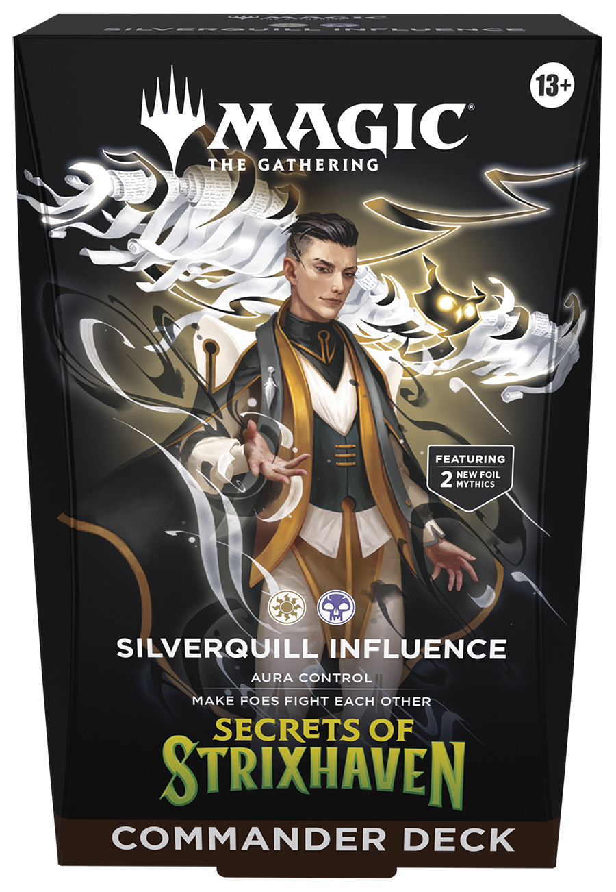 Magic The Gathering - Secrets of Strixhaven Commander Deck – trading card game – Tabletop Dominion