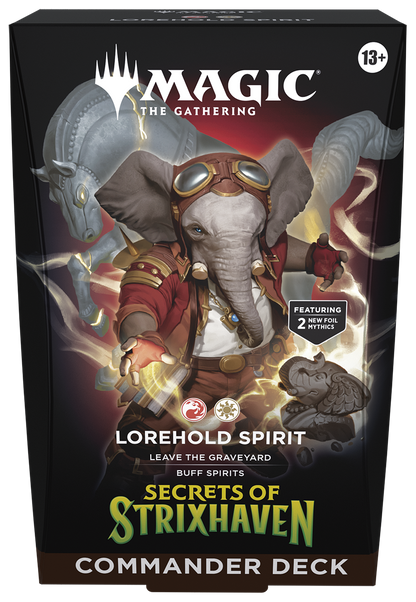 Magic The Gathering - Secrets of Strixhaven Commander Deck – lifestyle shot – trading card game