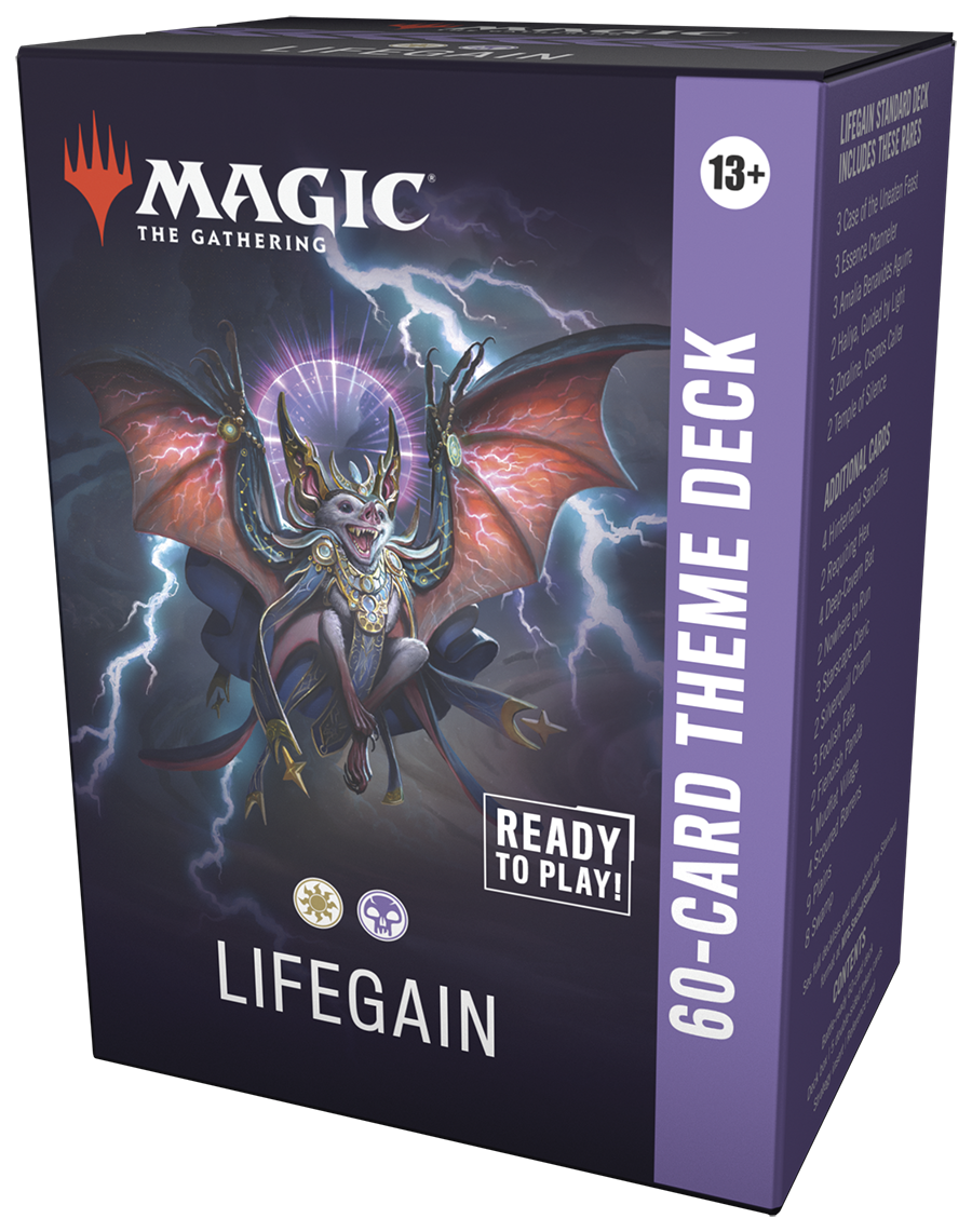 Magic The Gathering - Secrets of Strixhaven 60-Card Theme Deck – close-up view – trading card game