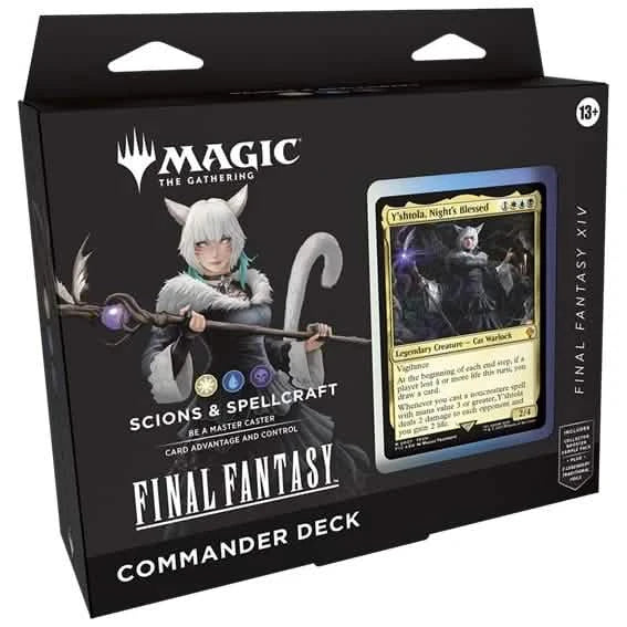 Y'shtola Commander Deck | Final Fantasy XIV | Magic: The Gathering Magic: The Gathering Cards Tabletop Dominion Y'shtola Commander Deck | Final Fantasy XIV | Magic: The Gathering Magic: The Gathering Cards Tabletop Dominion