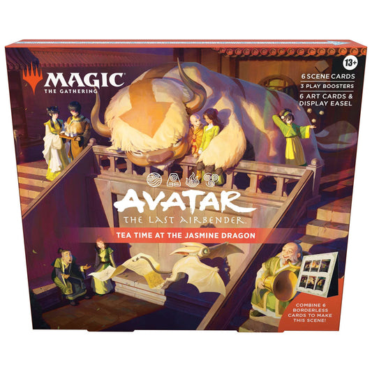 Magic: The Gathering | Avatar: The Last Airbender Scene Box | Tea Time at the Jasmine Dragon