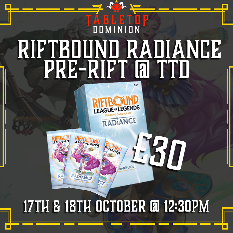Riftbound Radiance Pre-Rift