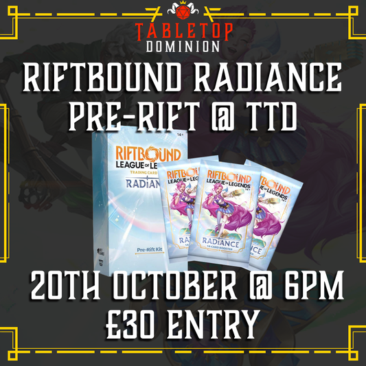 Riftbound Radiance Pre-Rift