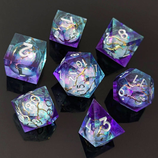 Starlight Elixir | Liquid Core | 7 Piece Dice Set