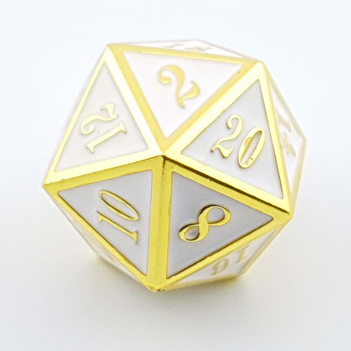 Pure Noble | Solid Metal Dice | 7 piece Set