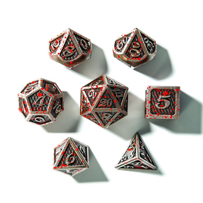 Wyrm's Wrath | Solid Metal | 7 Piece Set