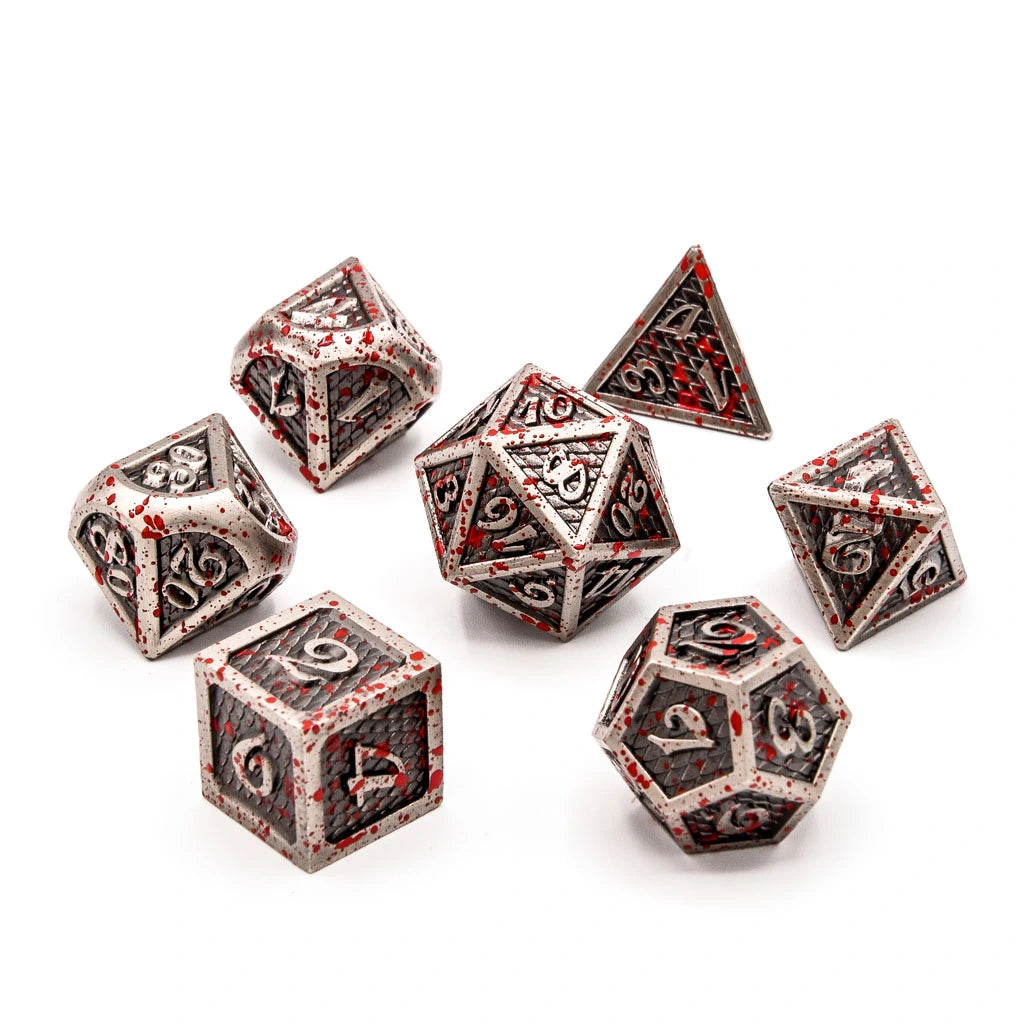 Wyrm's Wrath | Solid Metal | 7 Piece Set