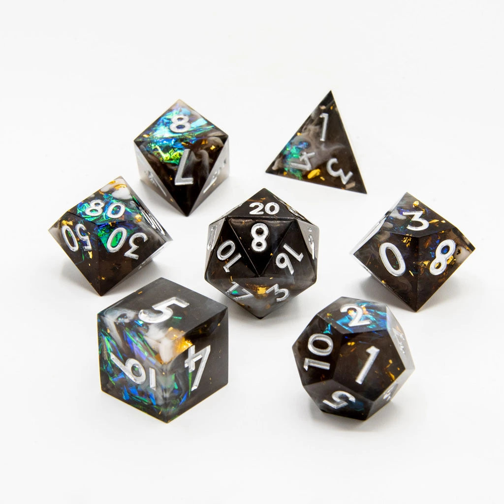 Stormcaller | Sharp Edge Dice | 7 Piece Set