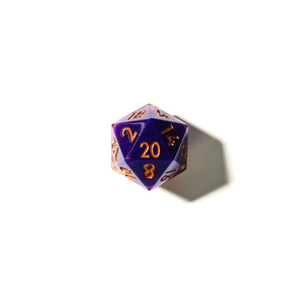 Royal Masquerade | Sharp Edge Dice | 7 Piece Set