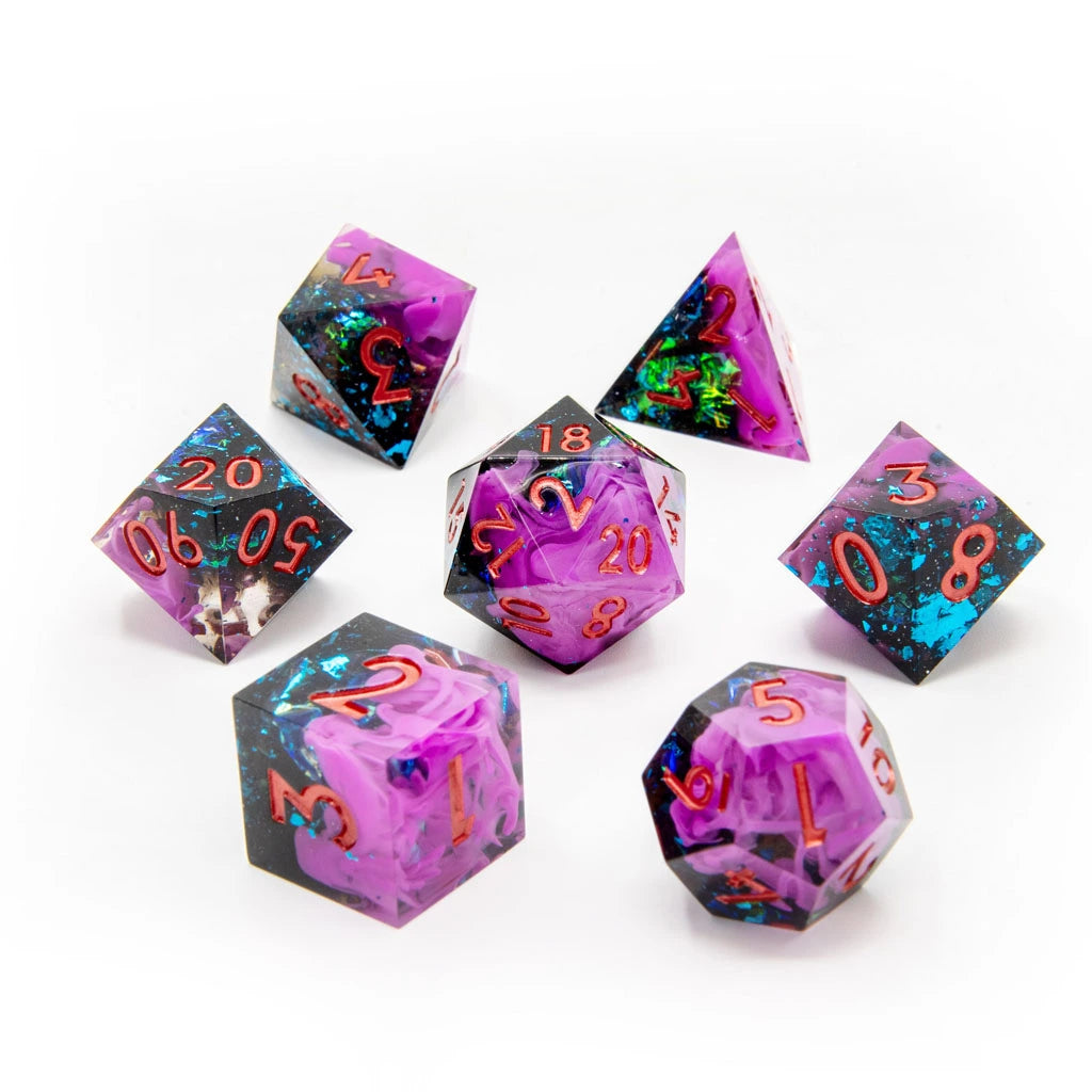 Void Walker | Sharp Edge Dice | 7 Piece Set