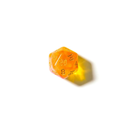 Sunset Dream | Acrylic Dice | 7 Piece Set