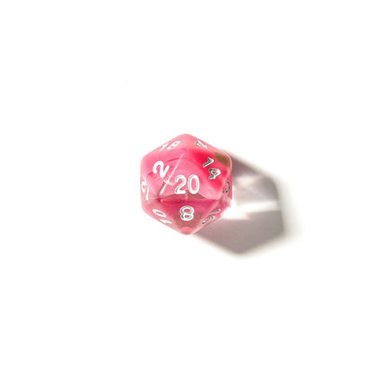 Watermelon Sugar | Acrylic Dice | 7 Piece Set