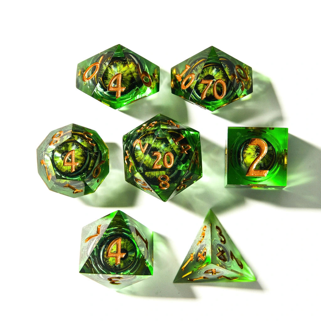 Eye of Emerald | Moving Eye | 7 Piece Set