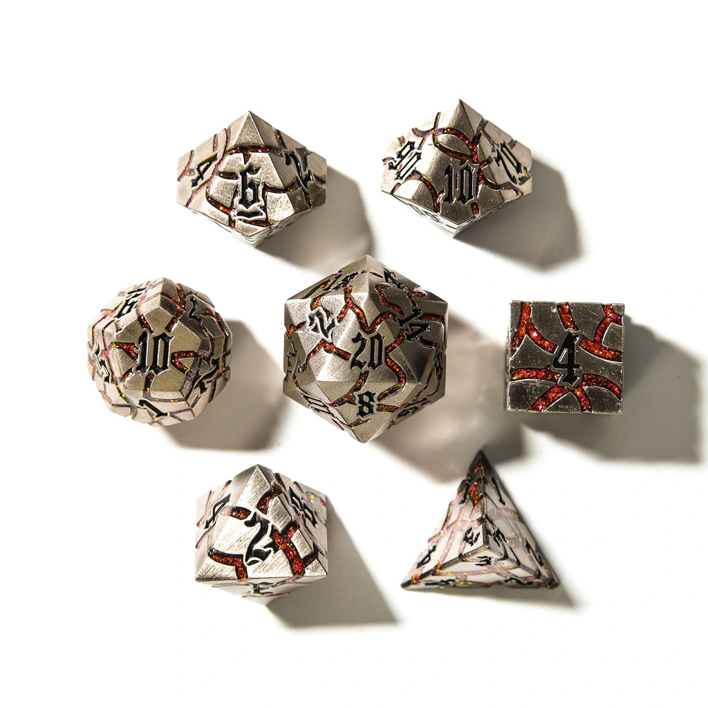 Infernal Steel | Solid Metal | 7 Piece Set