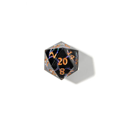 Violet Rift | Art Core Dice| 7 Piece Set