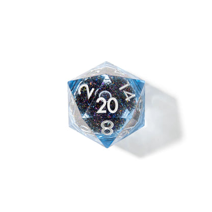 Celestial Shimmer | 33mm D20 | Oversized Liquid Core