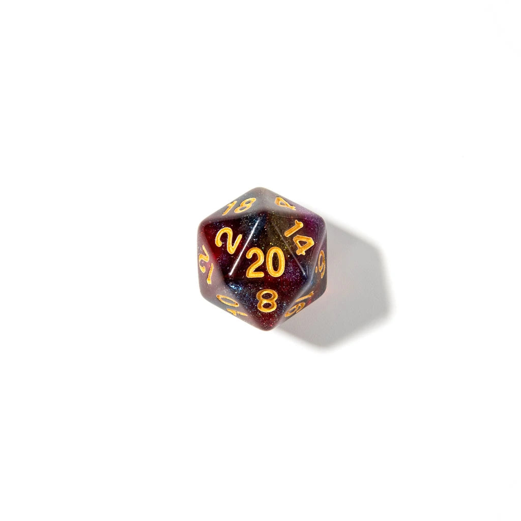 Starlight Reverie | Acrylic Dice | 7 Piece Set