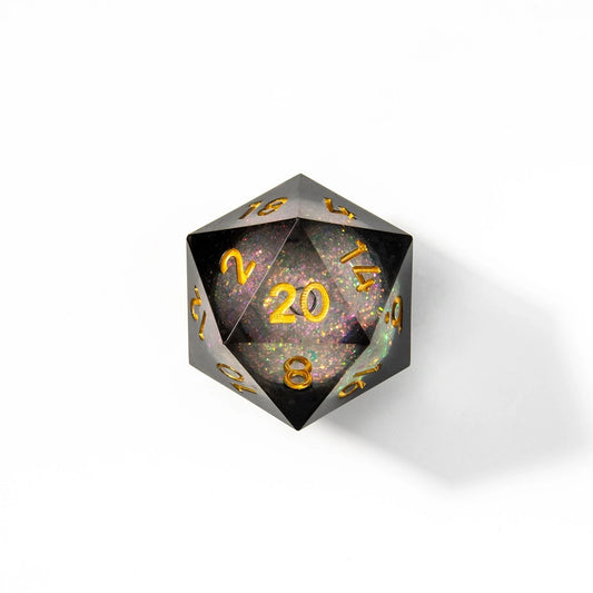 Arcane Cosmos | 33mm D20 | Oversized Liquid Core