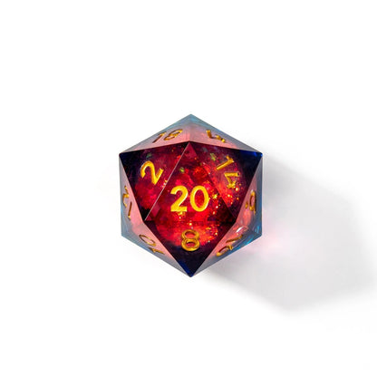 Dawnfire Spark | 33mm D20 | Oversized Liquid Core