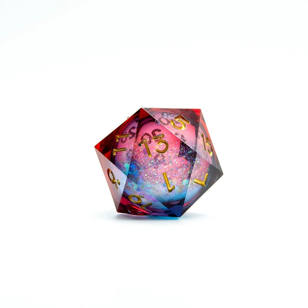 Dawnfire Spark | 33mm D20 | Oversized Liquid Core